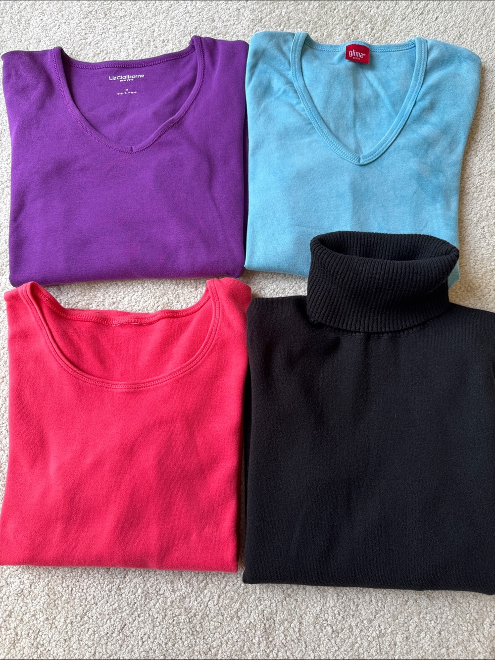 Bundle of four casual tops